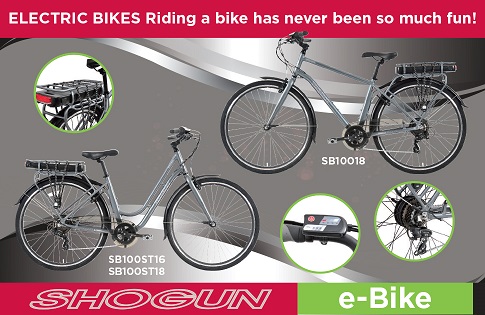 SHOGUN E BIKES