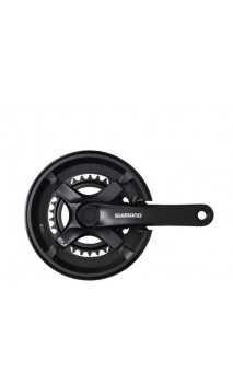 Shimano 9 speed triple crank set