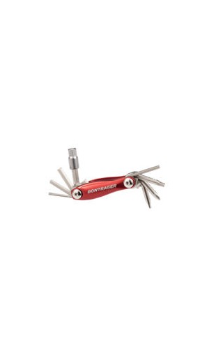 Tool Bontrager Multi 9 Function Aluminium Red