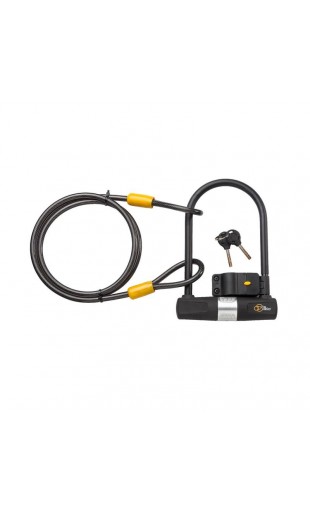 VIA VELO CABLE & U-LOCK COMBO