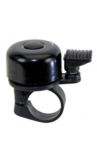 BICYCLE BELL MINI STEEL - BLACK